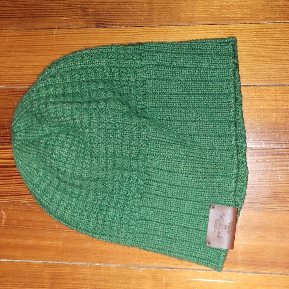 Patron green beanie